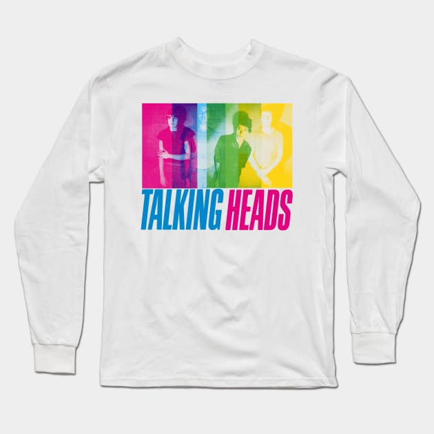Talking Heads Long Sleeve T-Shirt by HAPPY TRIP PRESS